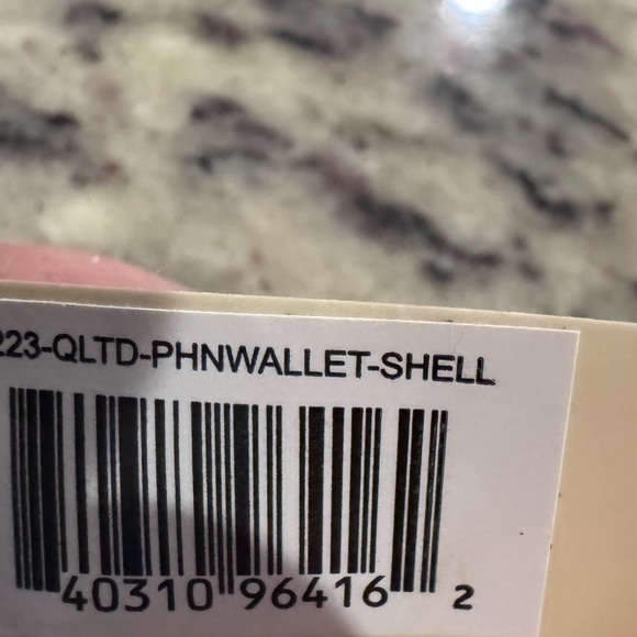 Simply Southern Quilted Shell Phone Wallet - Pink and Yellow, carrying strap, - Picture 2 of 6